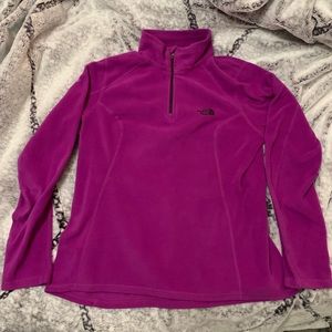 North Face Quarter Zip Fleece